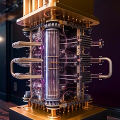 Quantum Computing Frontier: A Visionary Collection of Images for Stock Marketplaces