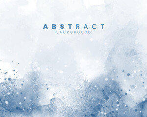 Abstract splashed watercolor background. Design for your cover, date, postcard, banner, logo.