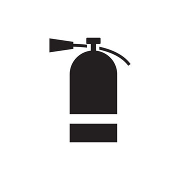 Fire extinguisher icon vector symbol