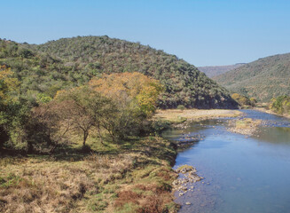 Fototapeta na wymiar Mkomanzi River Valley in South Africa
