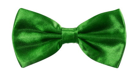 Green bowtie cut out - Powered by Adobe