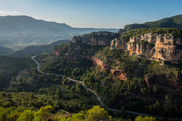 Mountains in Catalonia, Spain. Mountain landscape in daylight in the mountainous region of catalonia - 626846373