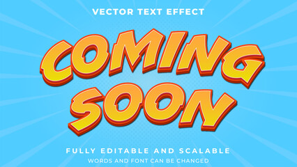 Comic Cartoon superhero 3D graphic style editable text effect