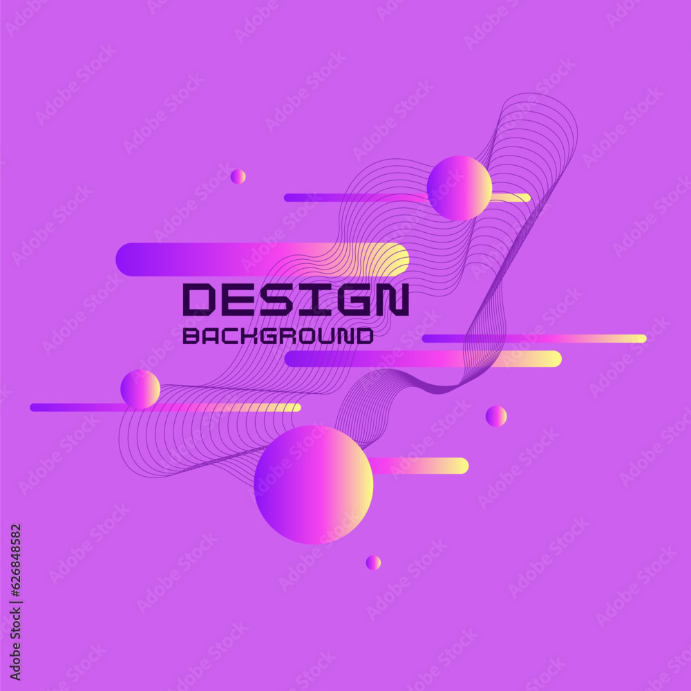 Poster abstract background with simple elements. an image with a composition of geometric elements and shap