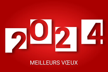 2024 - Meilleurs vœux - Bonne année