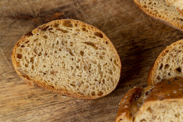 soft fresh bread with the addition of various grains and cereals