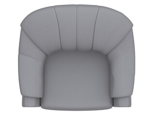 Sofa-Cinza-Grey-(top of view of product)
