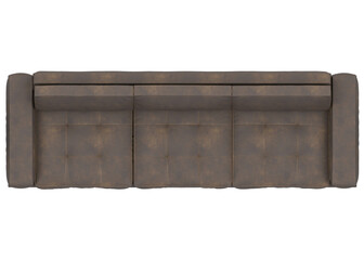Sofa-Marrom-Brown-(top of view of product)