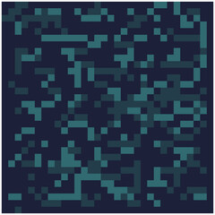 dark blue pixel brick
