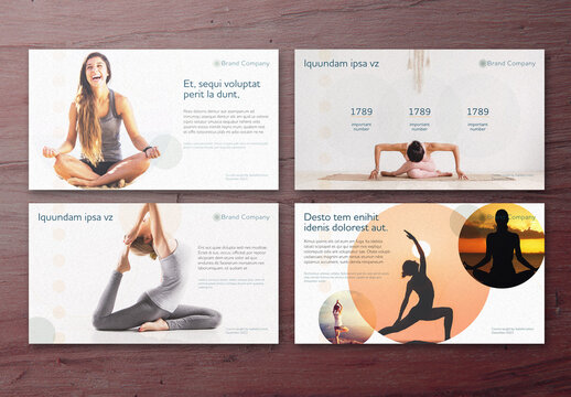 Yoga Presentation Layout