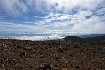 Climbing  Mount Issaikyo, Tochigi, Japan