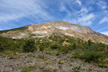 Climbing  Mount Issaikyo, Fukushima, Japan