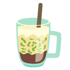 Indonesian Herbal Drink Illustration Set