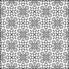 Stripes shapes. Simple line pattern. Black and white pattern. Minimalistic background for web page, textures, card, poster, fabric, textile.