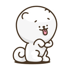 Pomeranian Dog Sticker