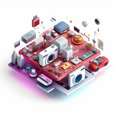 Connected World: A Vibrant Collection of Images Illustrating the Internet of Things