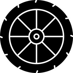 Obraz premium Wheel Icon
