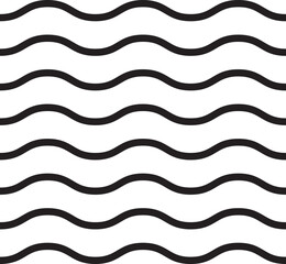 Sea icon wave illustration vector design. Ocean logo graphic element. Aqua symbol.