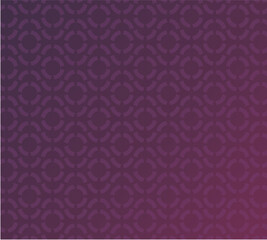 Seamless Geometric Round abstract circle pattern purple & black