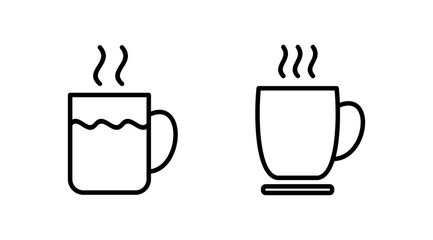 Cup coffee icon vector. coffee cup icon. mug