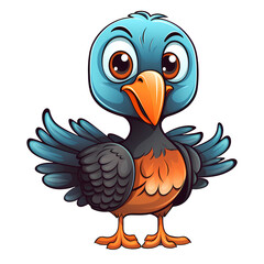 Cute Funny Turkey Clipart Illustration Al Generated