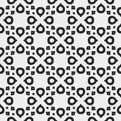 Simple  texture. Black and white color. seamless repeating pattern. Minimalistic background. Monochrome art. 