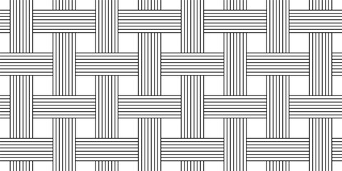 black white woven seamless pattern