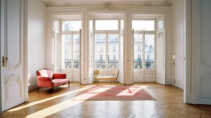 Foto op Plexiglas Un intérieur moderne et design d'un appartement français. © Gautierbzh