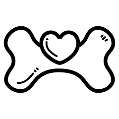 love line icon style