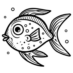 fish silhouette illustration 