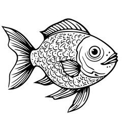 fish silhouette illustration 