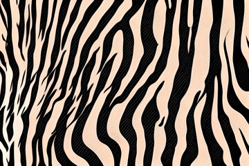 Fototapeta na wymiar Zebra Skin Background, Zebra Skin Texture, AI Generative