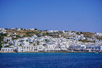 Fototapeta na wymiar Scenic View of Mykonos, Greece