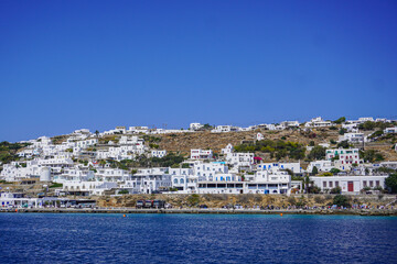 Fototapeta premium Scenic View of Mykonos, Greece