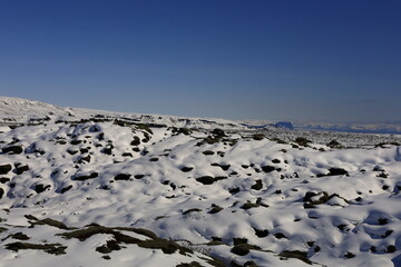View of the craters of &Aacute;lftaversg&iacute;gar which are a set of pseudo-craters of Iceland located in the South of the country