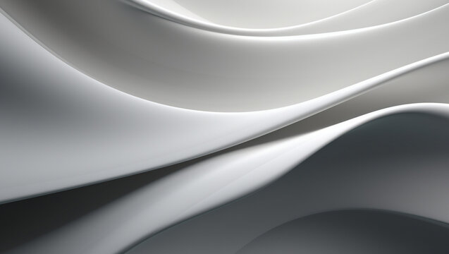 Beautiful black and white background. The fabric lines flow smoothly. Perfect images for the background. AI Generative