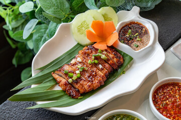 grilled pork neck