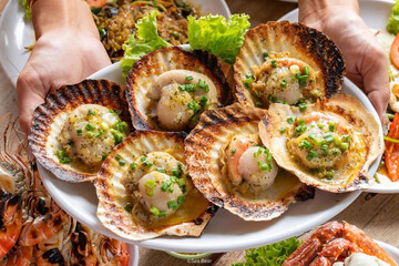 Grilled Scallops