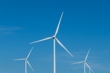 Wind Turbine Farm, Sustainable Energy.