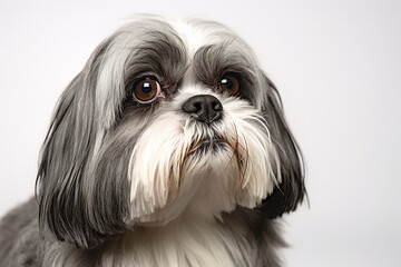  portrait of a Shih Tzu dog