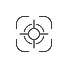 Target And Goal Icon Aim Sign Symbol