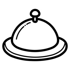 tray line icon style