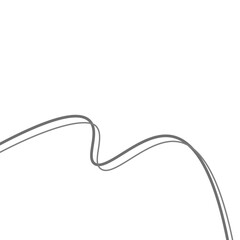 Aesthetic Corner Border Outline Element