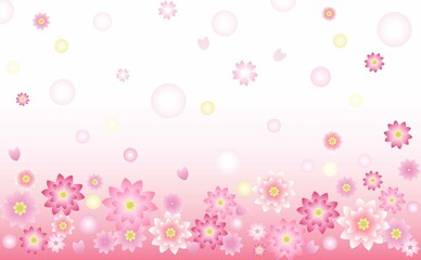花　桜のイラスト素材