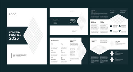 8 Page Company Profile Design