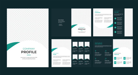 8 Page Company Profile Design