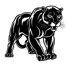 Fototapeta na wymiar panther vector illustration