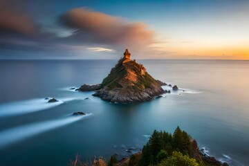 modern interior of kitchen generative by AI technology