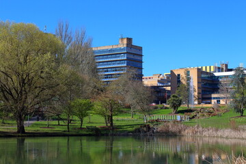 University of Surrey campus in Guildford, England 