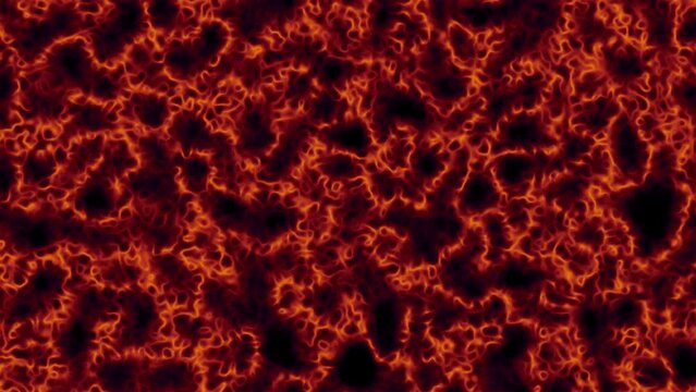 Orange abstract looped motion background